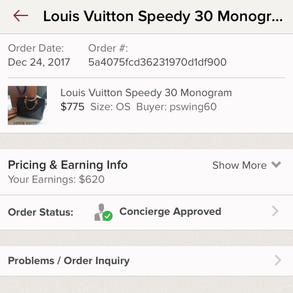 LV Approved by Posh Authenticy Concierge!!